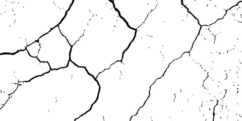 Realistic Cracked Surface Textures with Earthquake-Induced Damage to Land, Floor, and Wall Surfaces in Black, White, and Grey, Ideal for Simulating the Devastating Aftermath of Seismic Events
