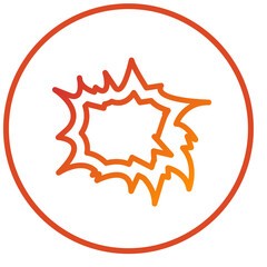 Explosion Icon Style