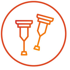 Crutch Icon Style