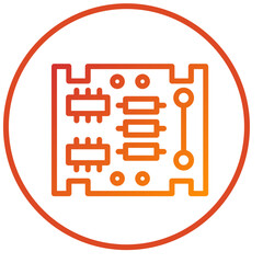 Pcb Board Icon Style