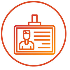 Library Card Icon Style