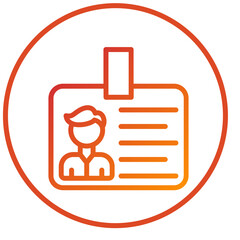 ID Card Icon Style