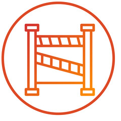 Police Line Icon Style