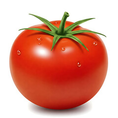 tomato isolated on white background