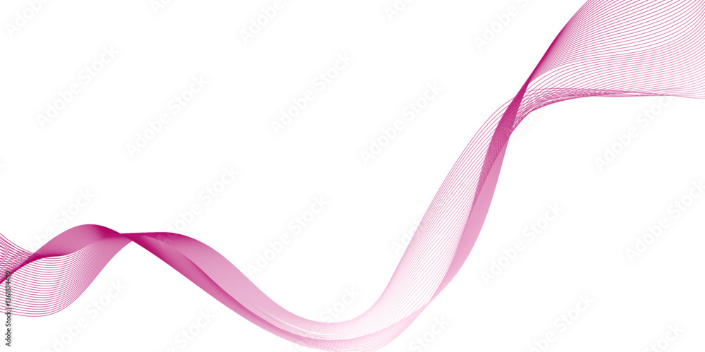 Poster abstract blue wave lines pattern for banner, with glowing light and subtle particles for design, abs