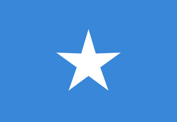 Obraz premium Somalia flag illustrator national