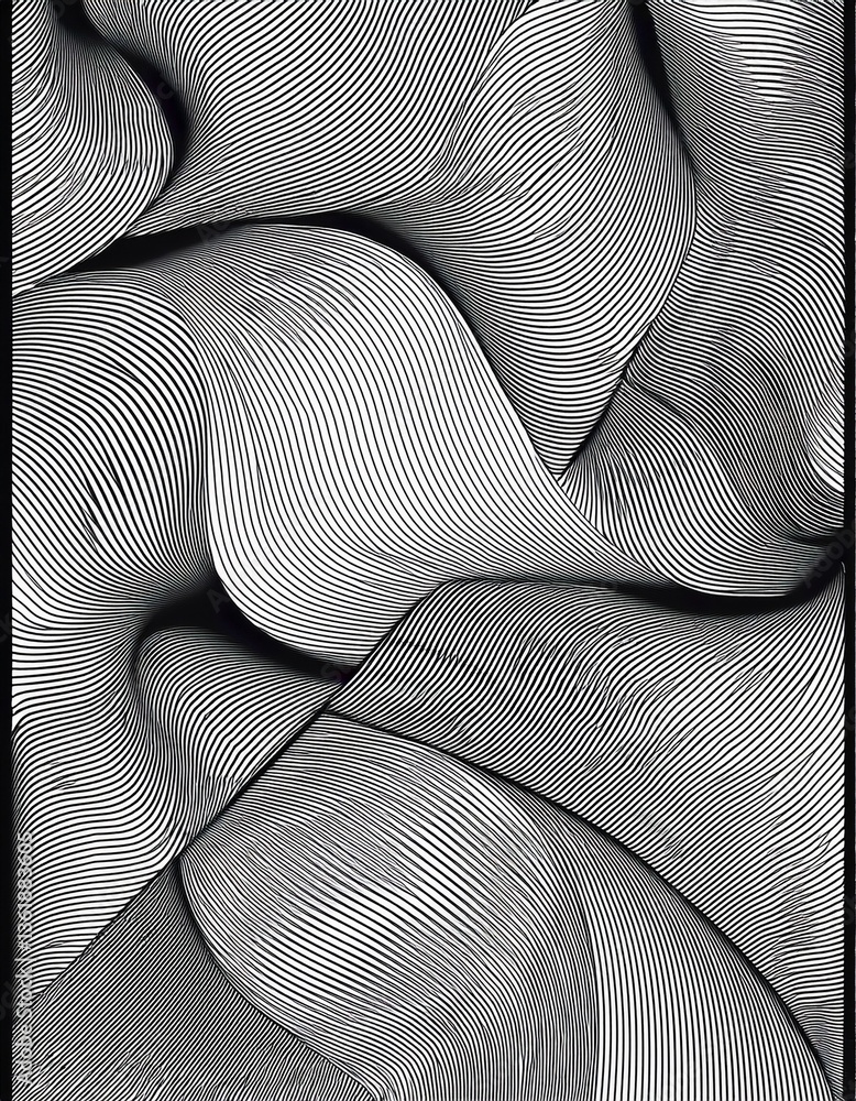 Poster slim lines texture. parallel and intersecting lines abstract pattern. abstract textured effect. blac