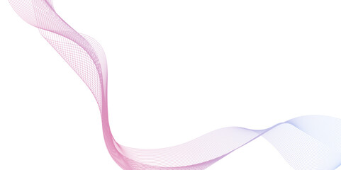 abstract mesh wave line gradient design element vector,  dynamic blue gradient shape line design element, futuristic technology and sound wave pattern.