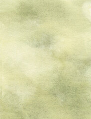 Soft Green Watercolor Background