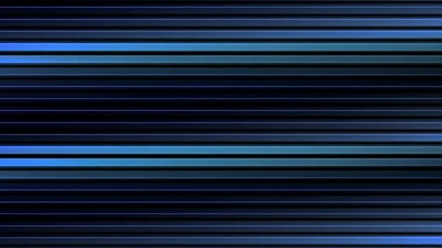 Abstract Blue Lines: A Digital Art Piece