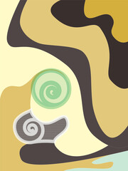 幾何学模様5_和菓子