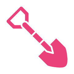 Shovel Vector Icon Design Illustration