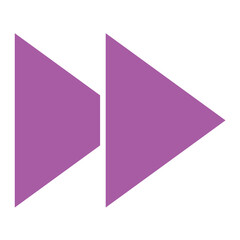 Forward Vector Icon Design Illustration