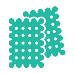 Biscuit Vector Icon Design Illustration