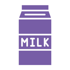 Milk Vector Icon Design Illustration