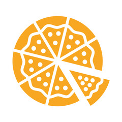Pizza Vector Icon Design Illustration