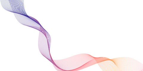 Creative wave line white background flowing lines in modern abstract artistic expression, abstract background with purple and pink wave vector illustration, Soft abstract blue gradient background.
