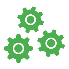 Cogwheel Vector Icon Design Illustration