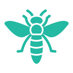 Bee Vector Icon Design Illustration