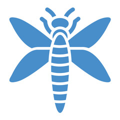 Dragonfly Vector Icon Design Illustration