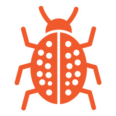 Bug Vector Icon Design Illustration