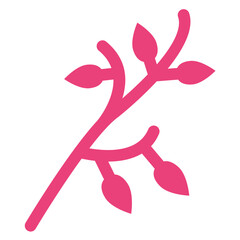 Branch Vector Icon Design Illustration