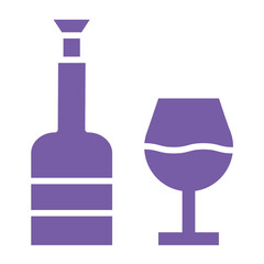 Wine Vector Icon Design Illustration