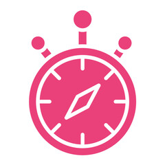 Stopwatch Vector Icon Design Illustration