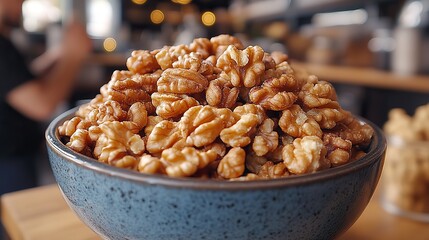 Obraz premium bowl of walnuts