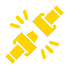 Safety belt Vector Icon Design Illustration