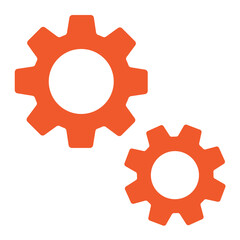 Settings Vector Icon Design Illustration
