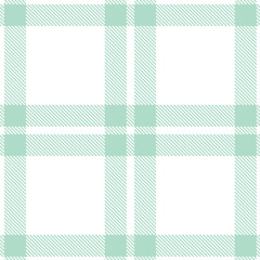 Neon White and Dusty Pale Turquoise Seamless Tartan Textile Design