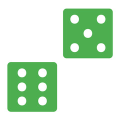 Dice Vector Icon Design Illustration