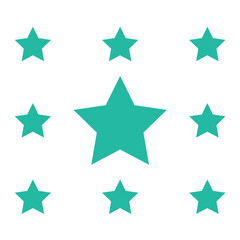 Star Vector Icon Design Illustration