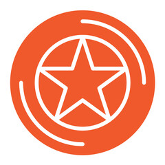 Frisbee Vector Icon Design Illustration