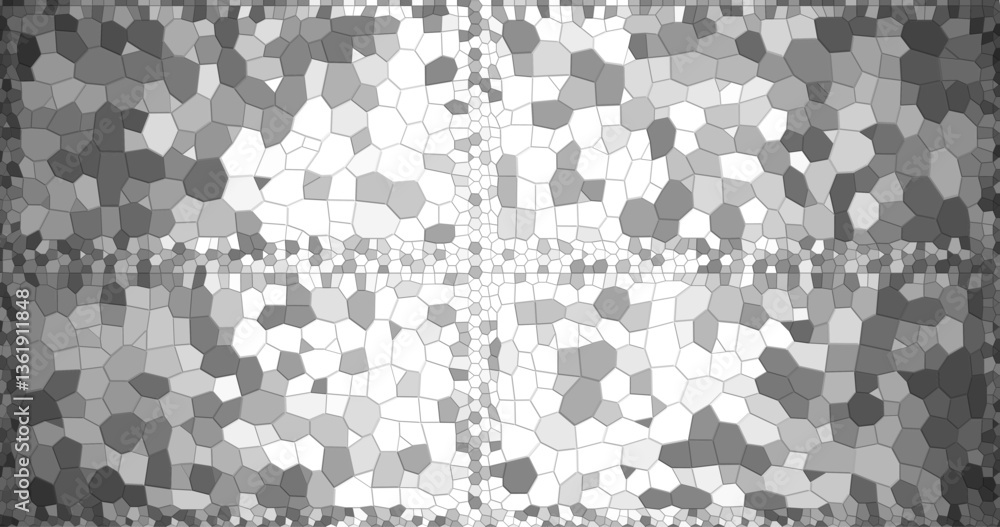 Aufkleber background-1478.epslack and white mosaic with a cross-shaped light gradient. contrasting areas creat