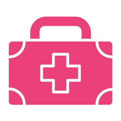 First aid kit Vector Icon Design Illustration