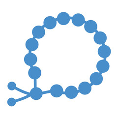 Beads Vector Icon Design Illustration