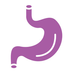Stomach Vector Icon Design Illustration