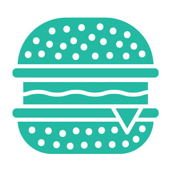 Hamburger Vector Icon Design Illustration