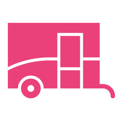 Caravan Vector Icon Design Illustration