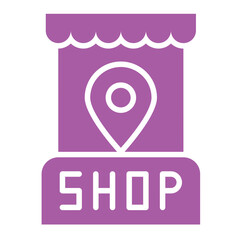 Obraz premium Location Vector Icon Design Illustration