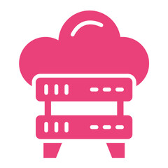 Server Storage Vector Icon Design Illustration