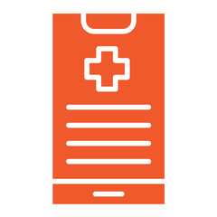 Obraz premium Mobile Phone Vector Icon Design Illustration