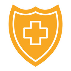 Fototapeta premium Shield Vector Icon Design Illustration