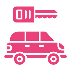 Key Vector Icon Design Illustration