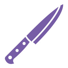 Knife Vector Icon Design Illustration
