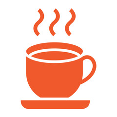 Tea Cup Vector Icon Design Illustration