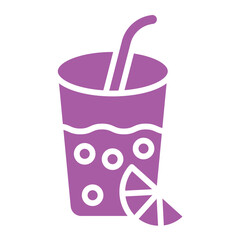 Lemonade Vector Icon Design Illustration