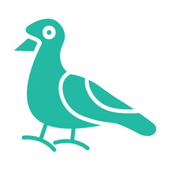 Seagull Vector Icon Design Illustration